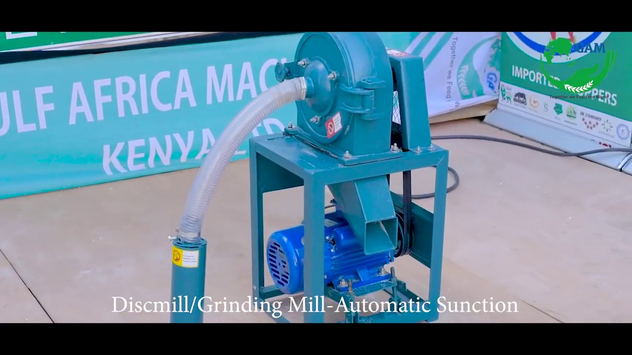 Disc Mill || Grinding Mill || Automatic Suction || Model - F23ZSIIA || RHINO Brand