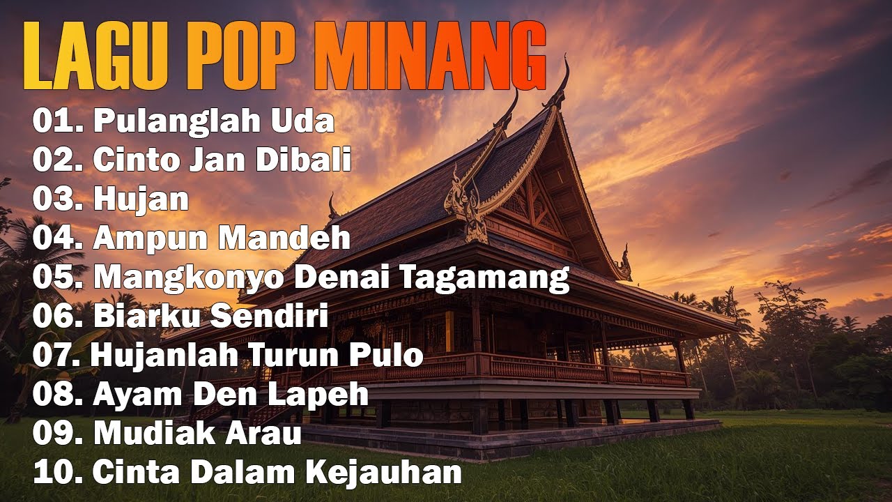 LAGU MINANG RIA AMELIA - POP MINANG LEGENDARIS PULANGLAH UDA - LAGU MINANG TERBARU 2026