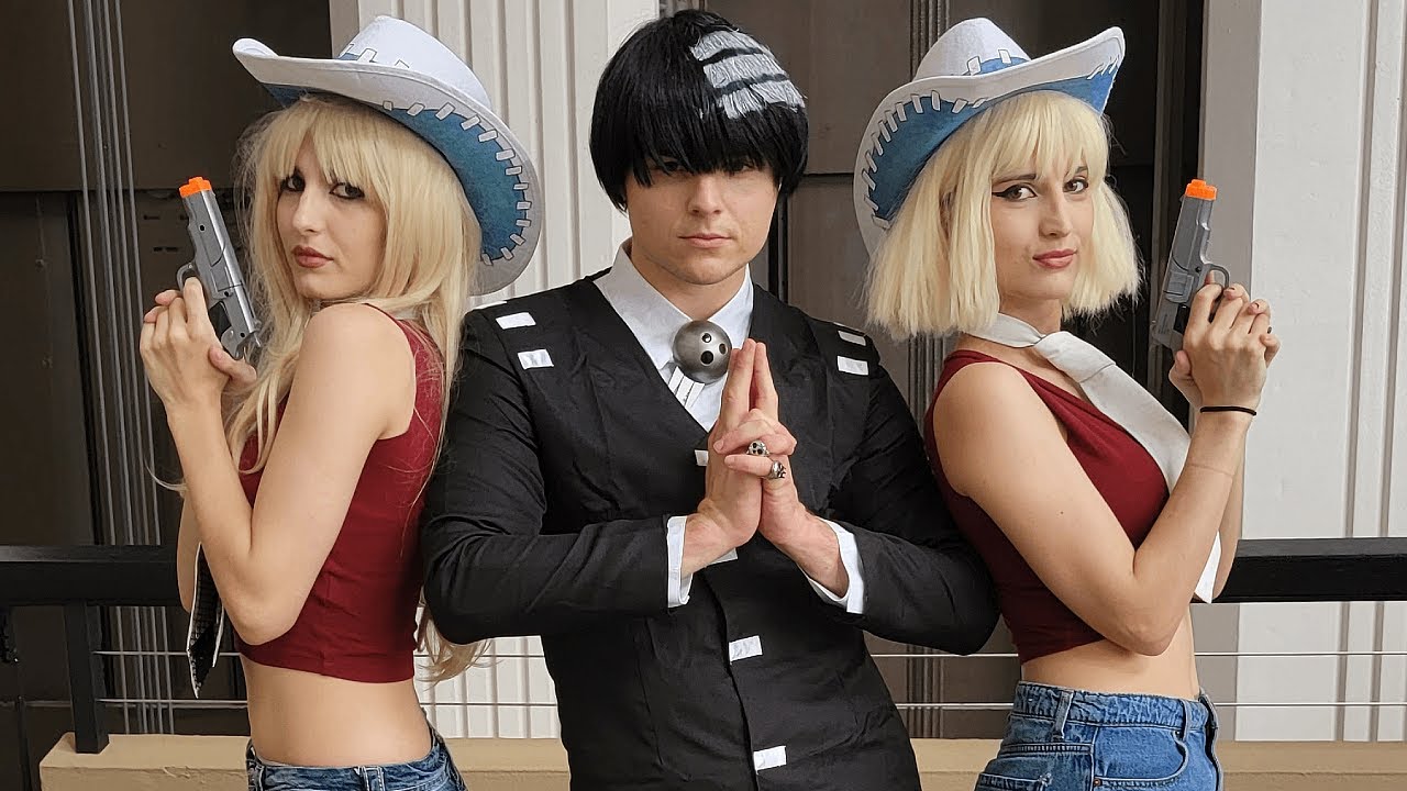 Death The Kid trying to be Symmetrical - Soul Eater Cosplay Vlog