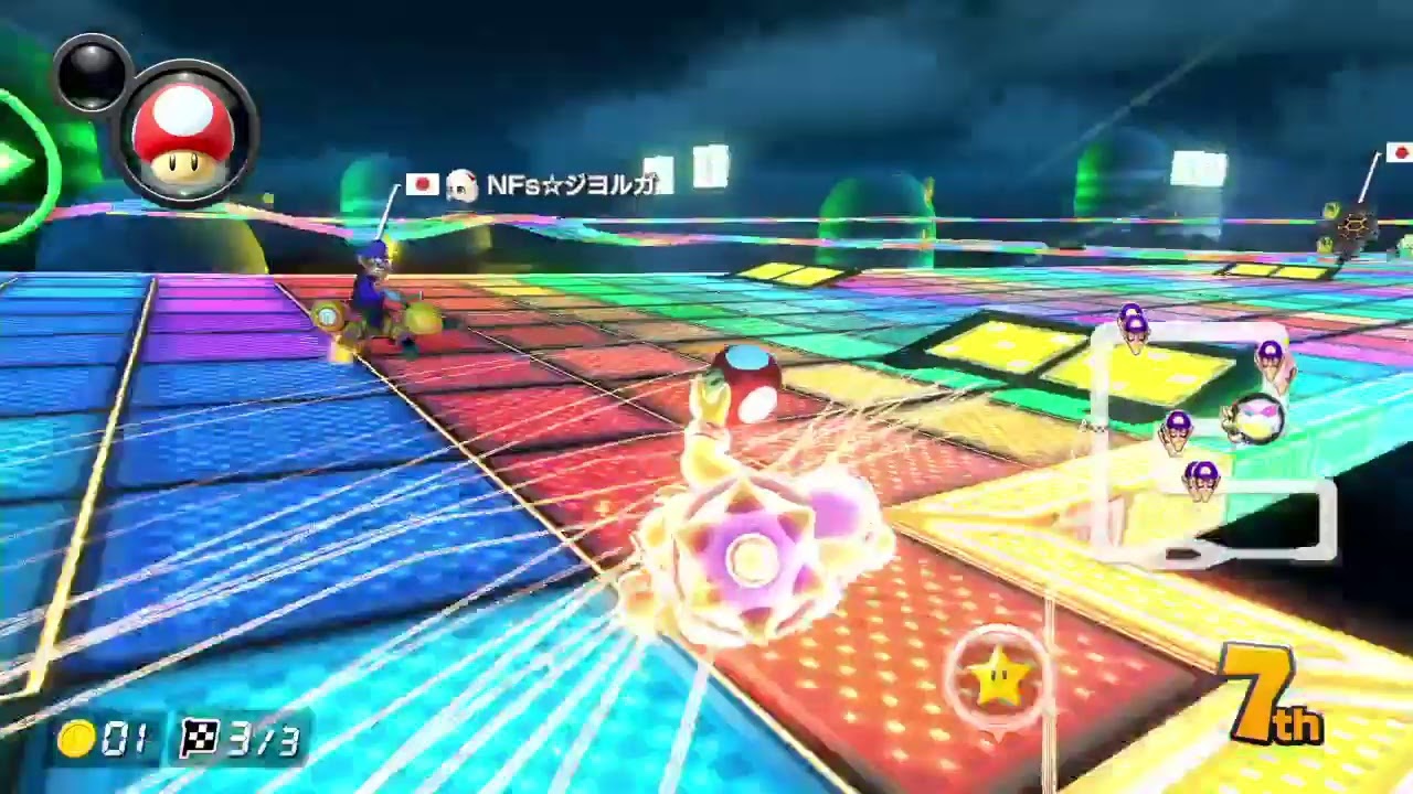 マリオカート8DX　交流戦　DZW vs NFs