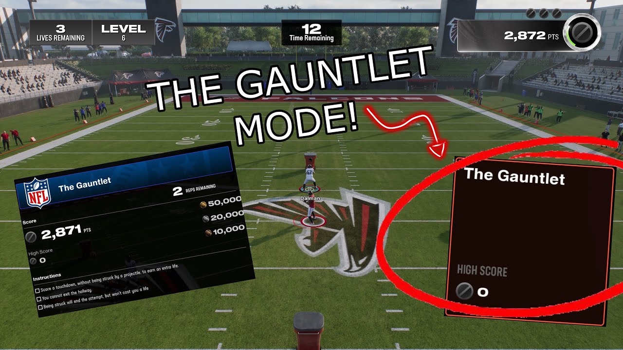 HOW TO PLAY THE GAUNTLET MODE IN MADDEN 25!