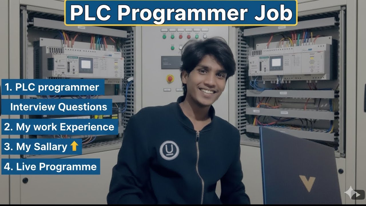 👉 PLC Programmer Job Reality 😱 | Salary | Interview Questions | Live PLC Programming | 