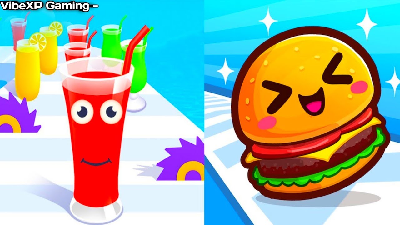 Food Run 🍕 vs Juice Run 🧃 | Most Satisfying Game 2026