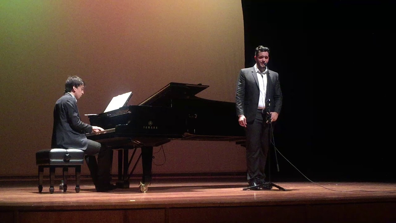 Siboney, Ernesto Lecuona, Tenor: Luis Javier Oropesa, Pianista: DIego Alonso Salazar
