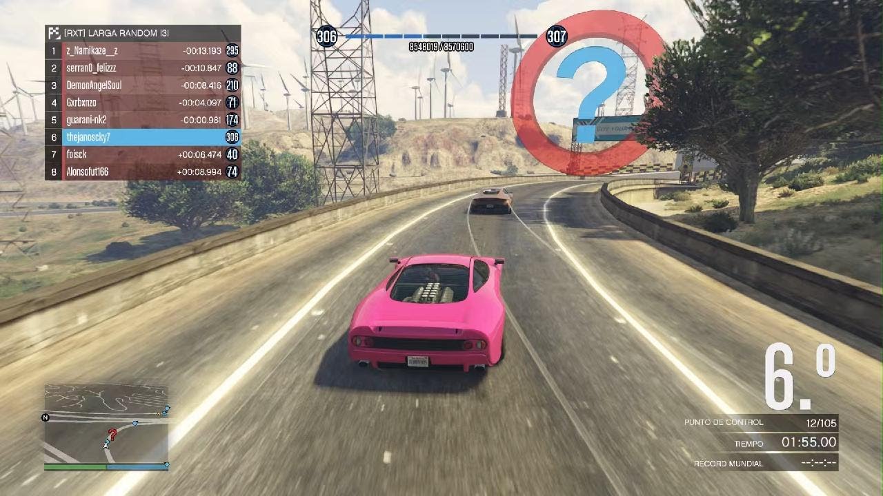 RACE RANDOM GTA V ONLINE