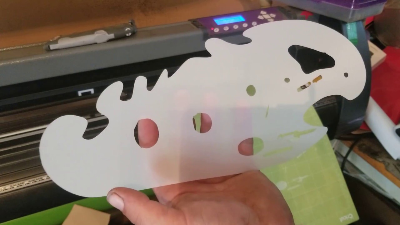 cutting airbrush stencils