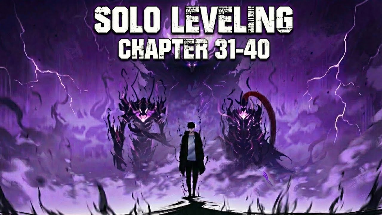 Solo Leveling Hindi Audiobook | Chapter 31–40 | Jin-Woo Turns Dangerous