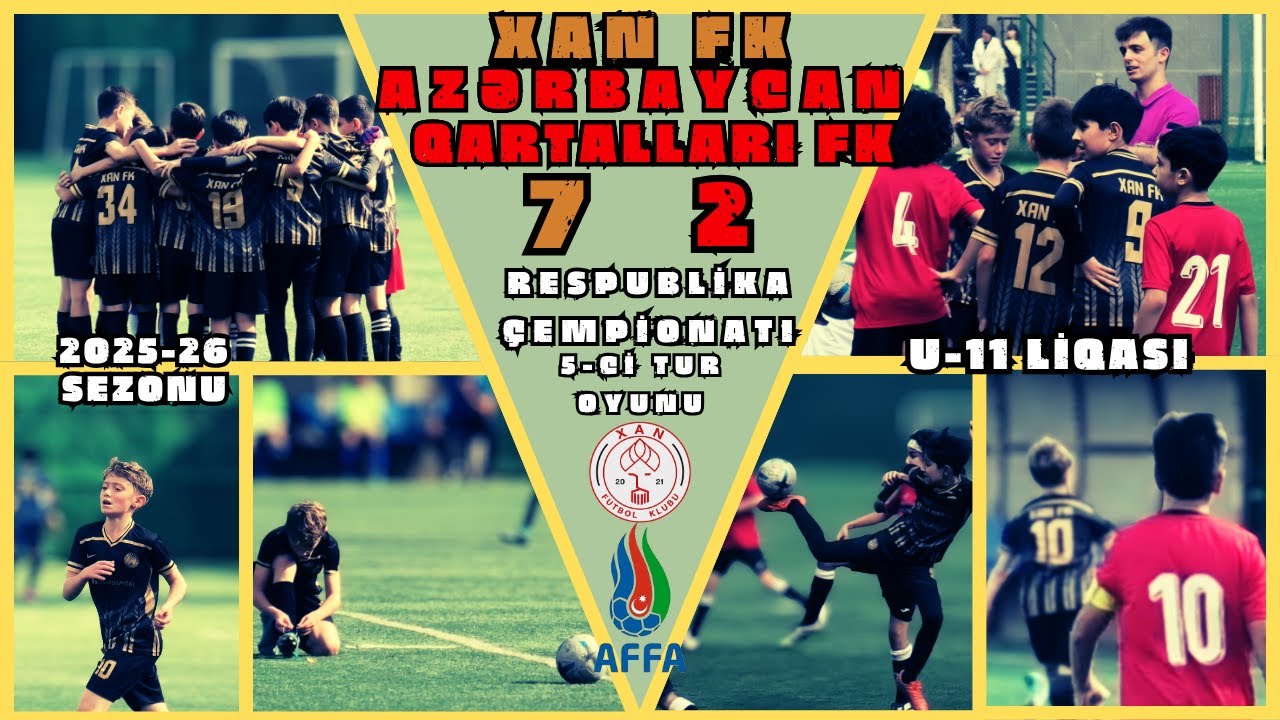 Xan FK -Azərbaycan Qartalları FK/7-2/ 5-ci tur oyunu (Azərbaycan çempionatı U-11 liqası)
