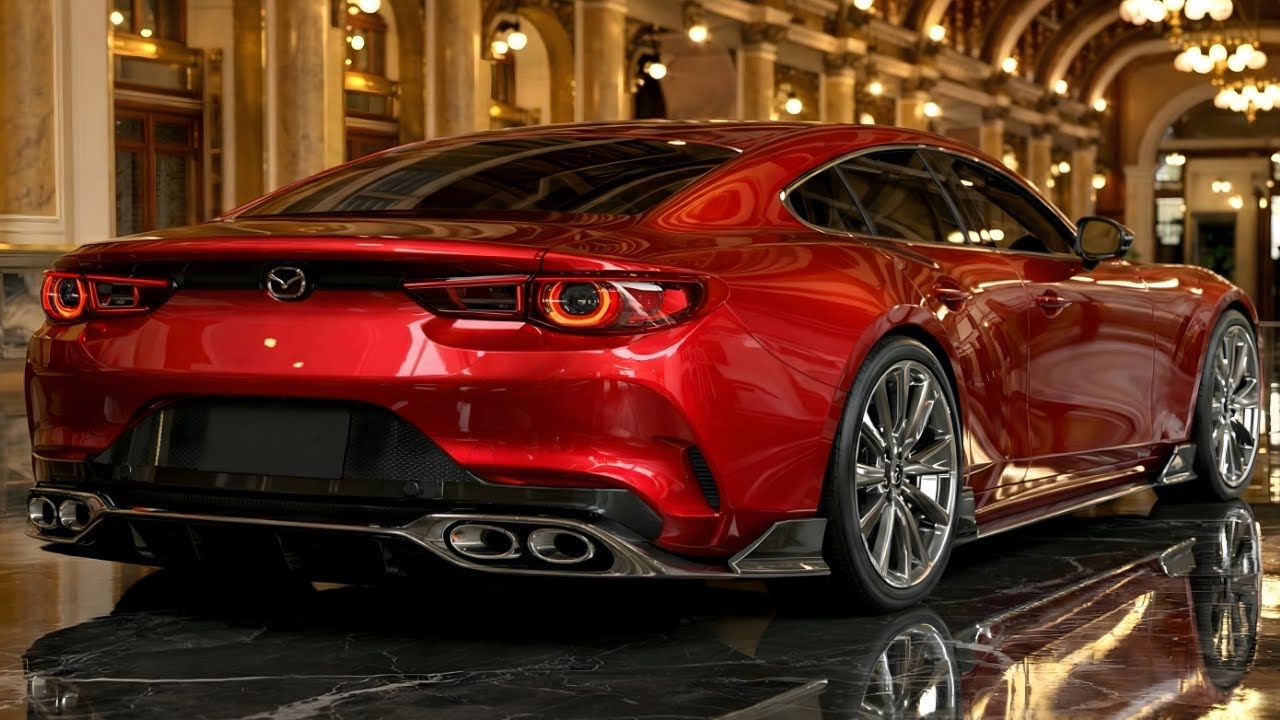 Прощай, БМВ! Седан Mazda 3 2026 года меняет все!