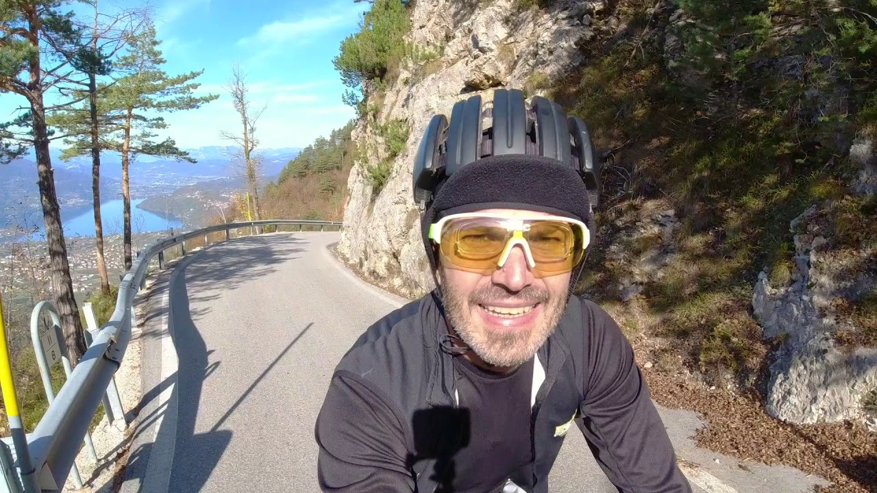 Salita del Menador in Bicicletta. Kaiserjagerweg. Trentino