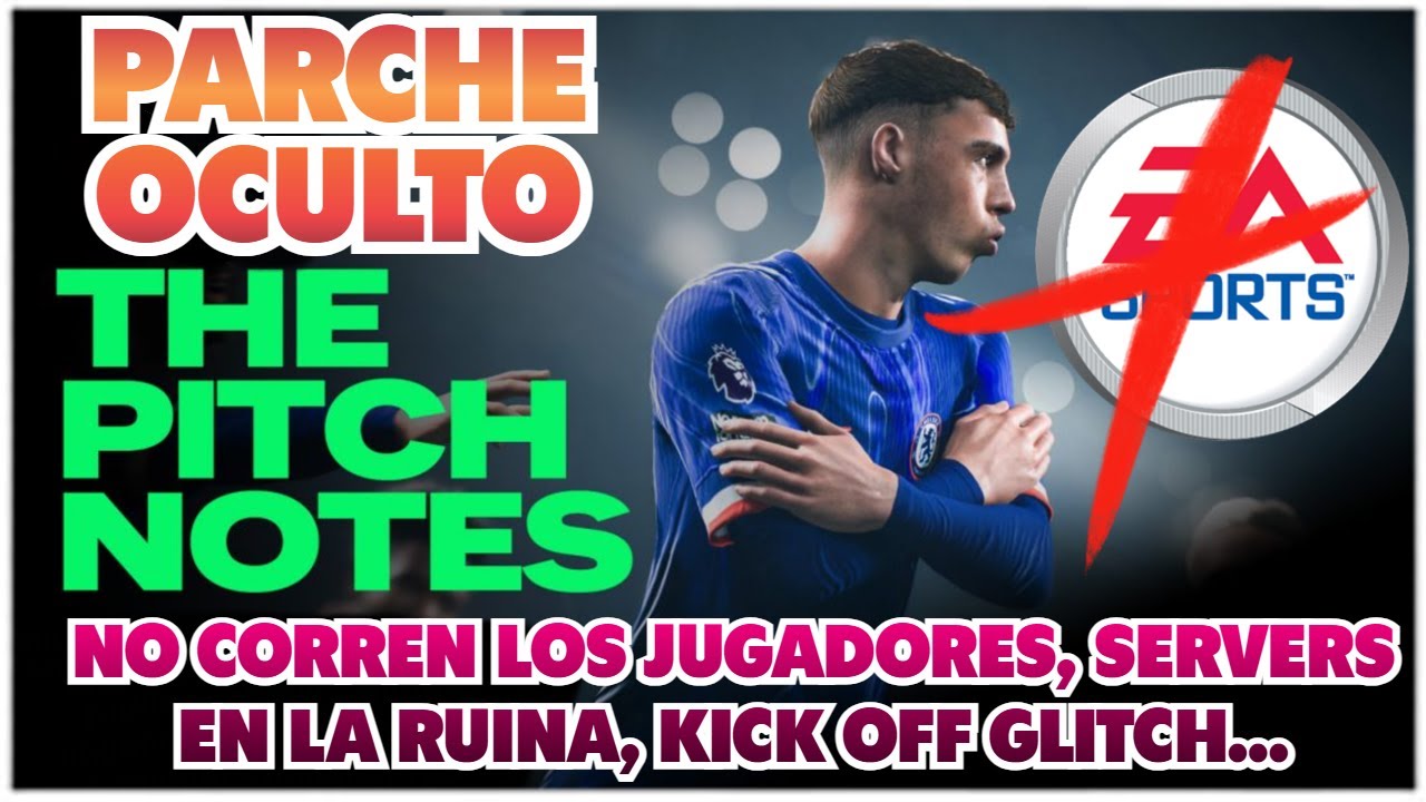 ❌ EA METIO UN PARCHE OCULTO QUE HA ROTO TODO. LOS DELANTEROS NO CORREN, GOLES DE KICK OFF, SERVERS..