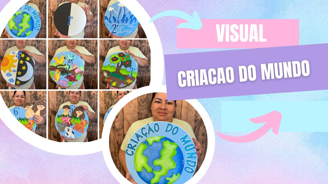 Confecção visual Criação do Mundo