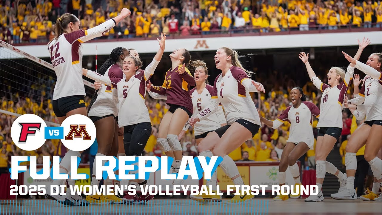 Minnesota vs. Fairfield: 2025 NCAA women's volleyball first round | FULL REPLAY