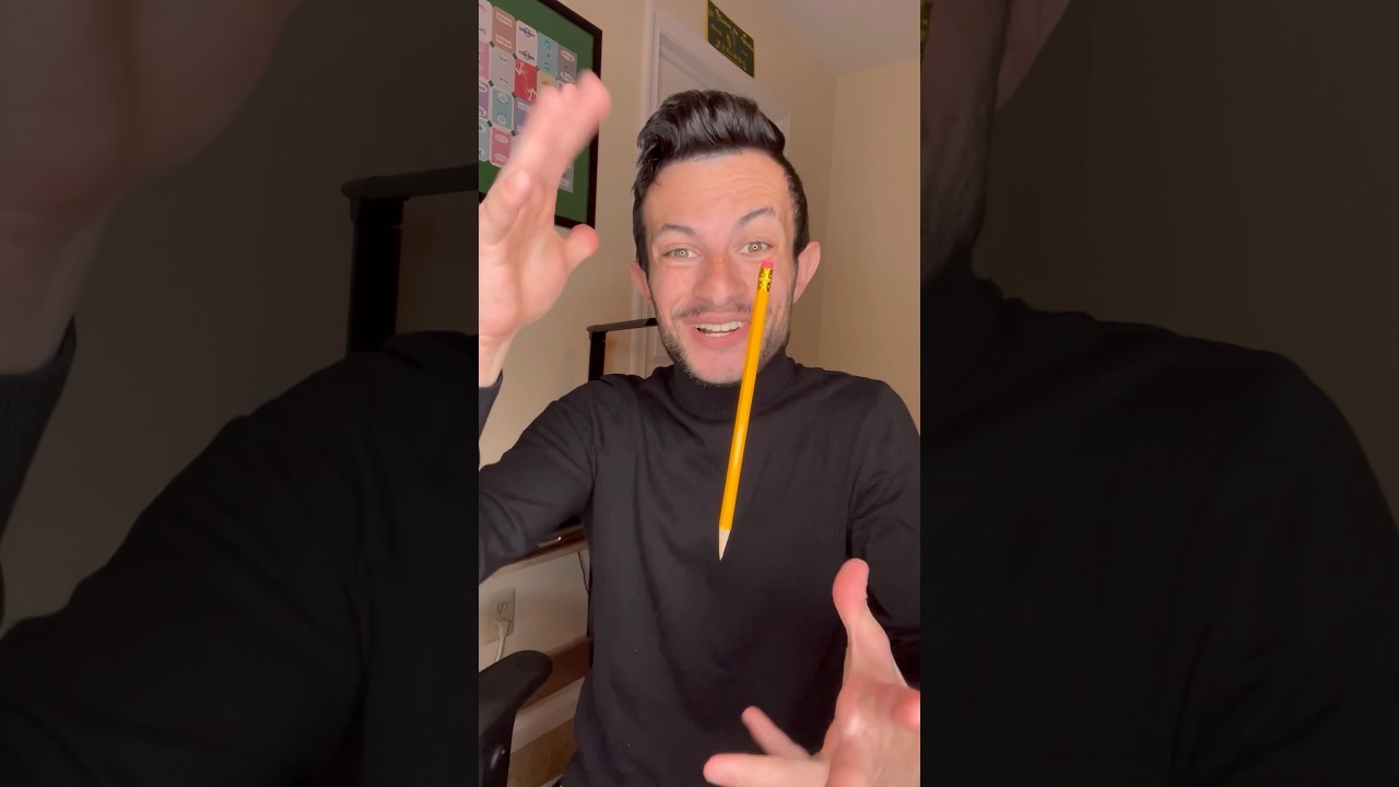 Watch me make a pencil float! ✏️👀