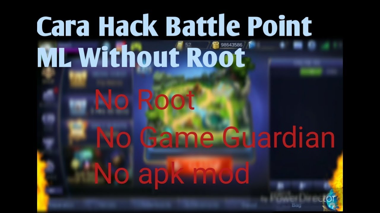 Cara Hack Battle Point Mobile Legends Without Root
