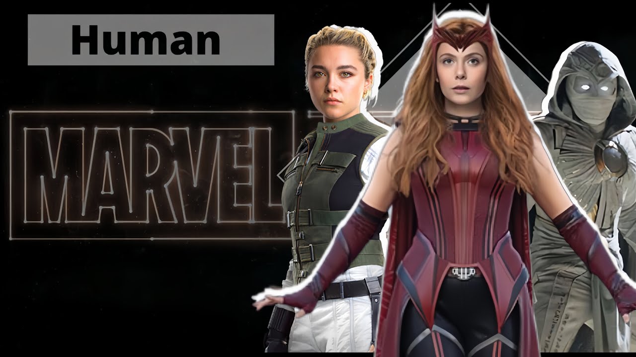 human (Wanda,Yelena and Moon knight)