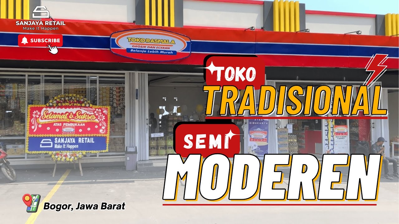 TOKO TRADISIONAL SEMI MODERN || TOKO RASMALA || TOKO UKURAN 15 X 6 || BOGOR - JAWA BARAT