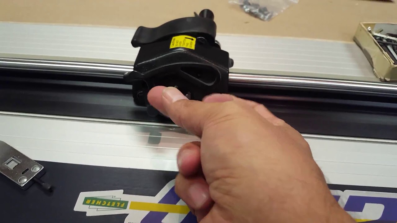 Maintenance of Fletcher-Terry 2200 mat cutter Part 1