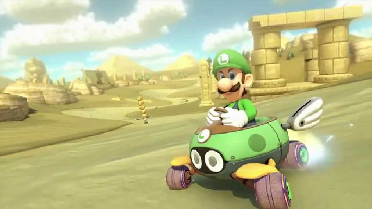 Luigi Death Stare 001: The Madness of the Desert Heat [~Mario Kart 8~]