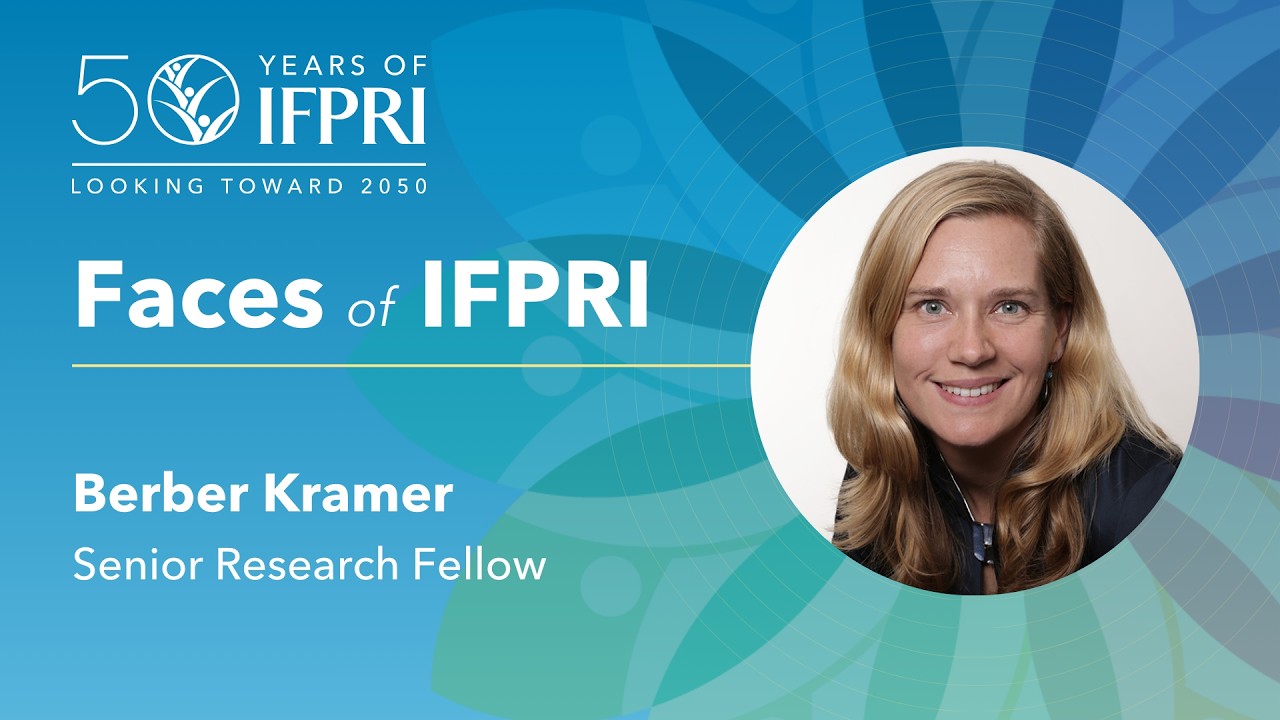 Faces of IFPRI: Berber Kramer