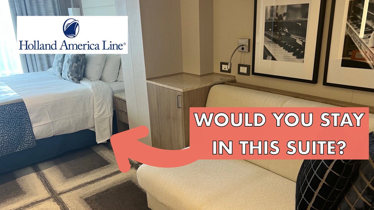 Обратите внимание на этот люкс Vista Suite в Роттердаме компании Holland America!