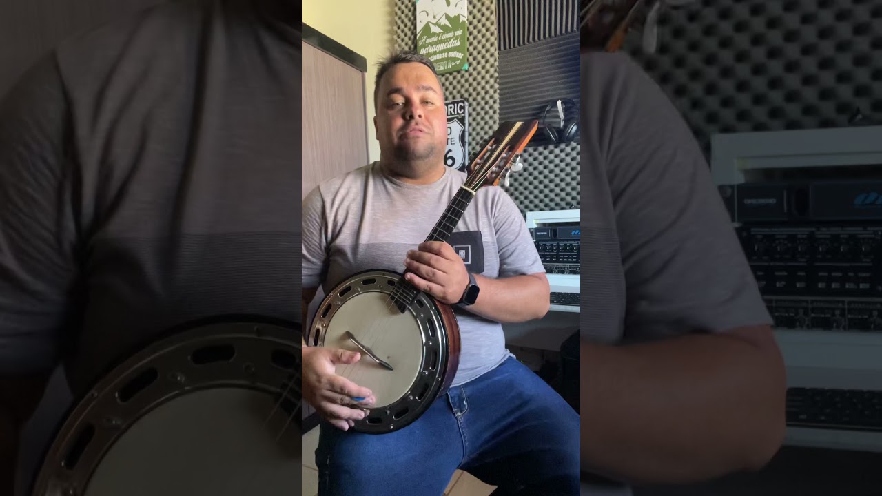 Banjo Rogério Santos Captação simples D’Vilela