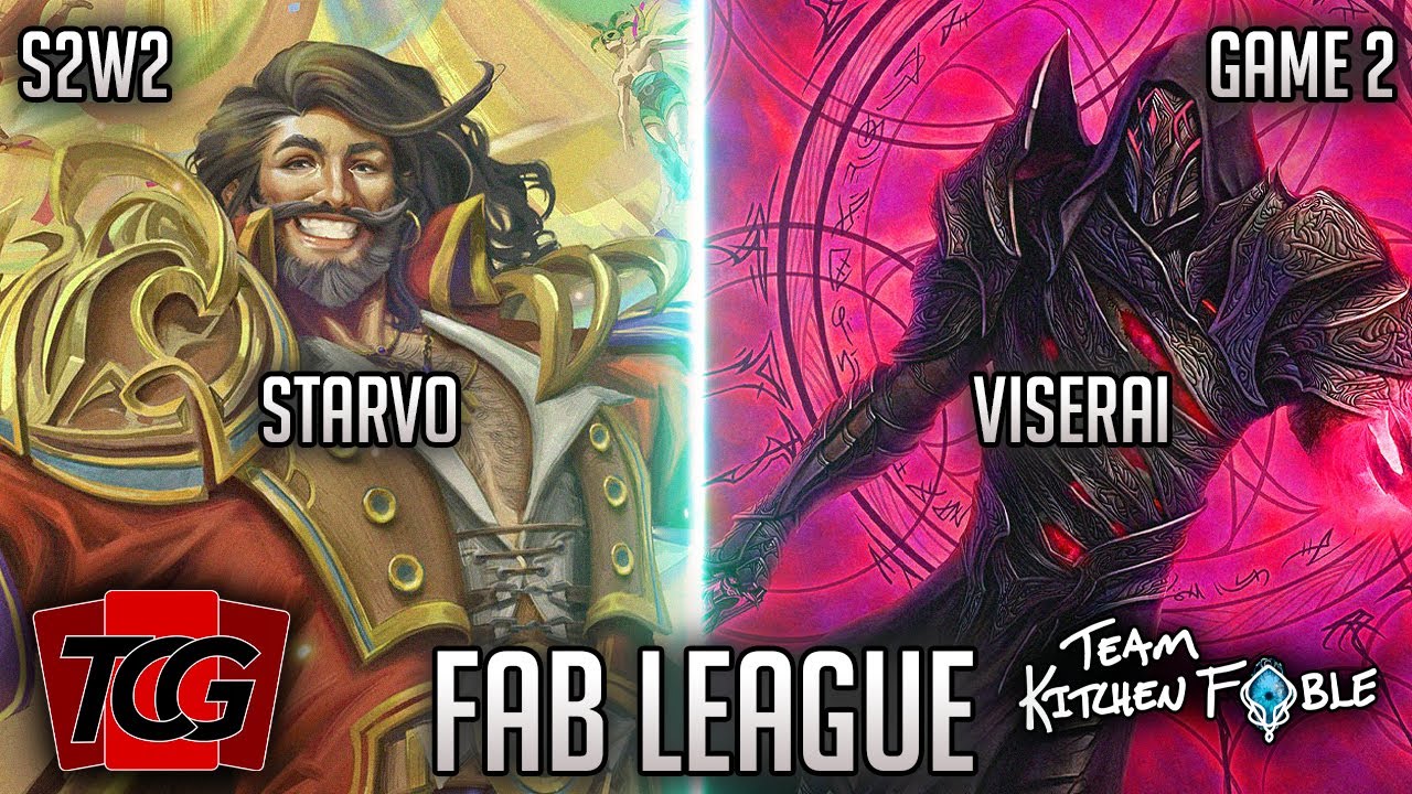 FAB League S2: TCGz Nam Vo (Starvo) vs. TKF Chad Spencer (Viserai)| Week 2 Game 2