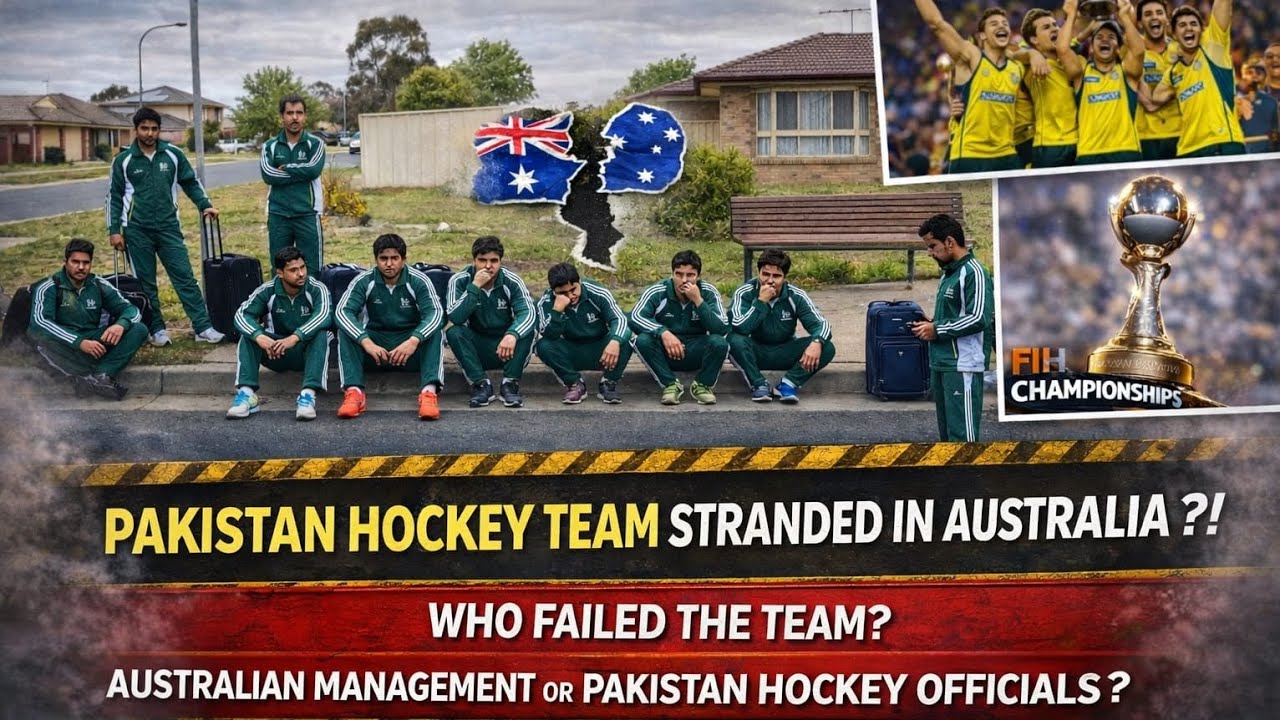 Pakistan Hockey Team Left Waiting 4 Hours in Australia | FIH 2026 Hotel Booking Controversy