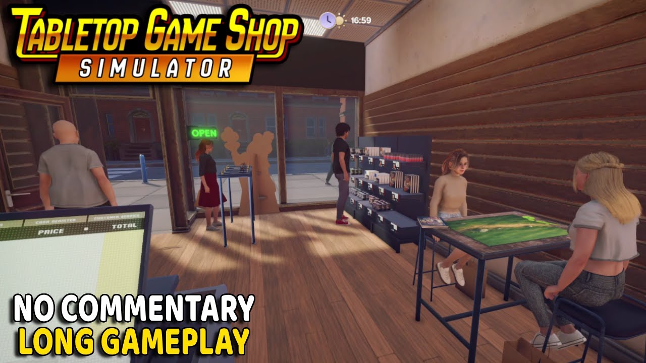 Tabletop Game Shop Simulator | No Commentary Long Gameplay
