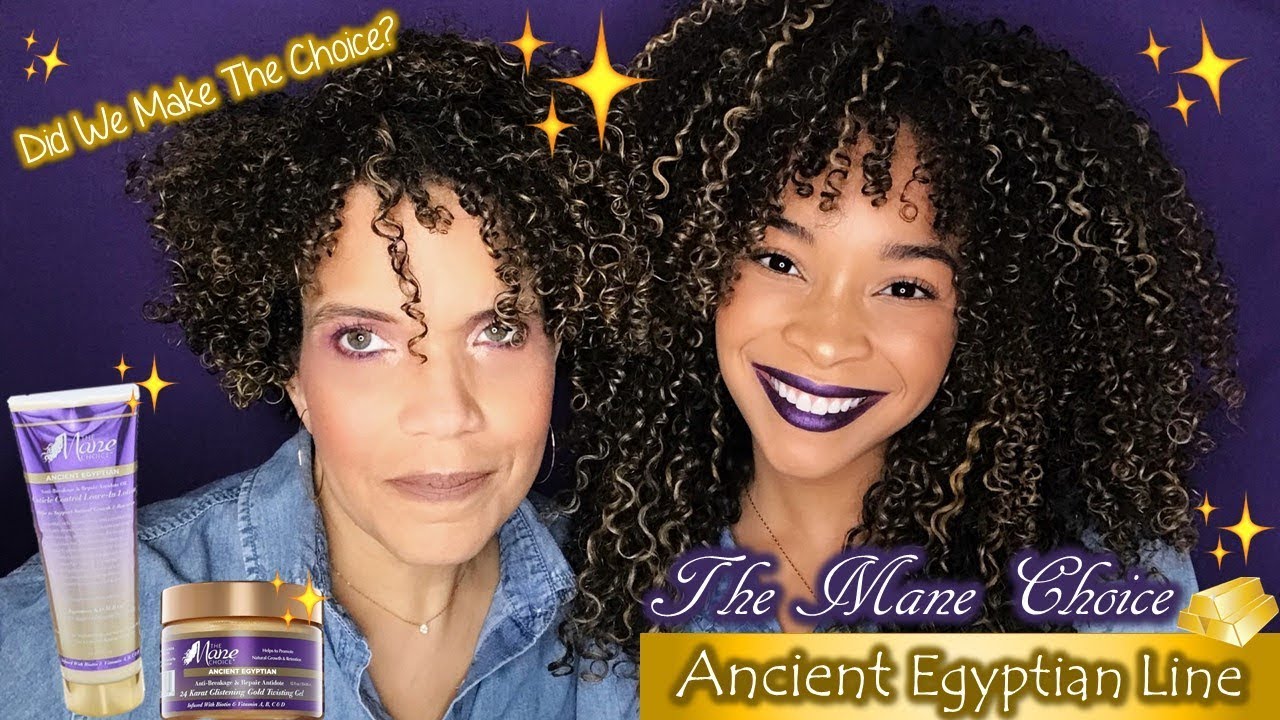 The Mane Choice | Ancient Egyptian Line featuring 24K Gold Gel | Review & Tutorial