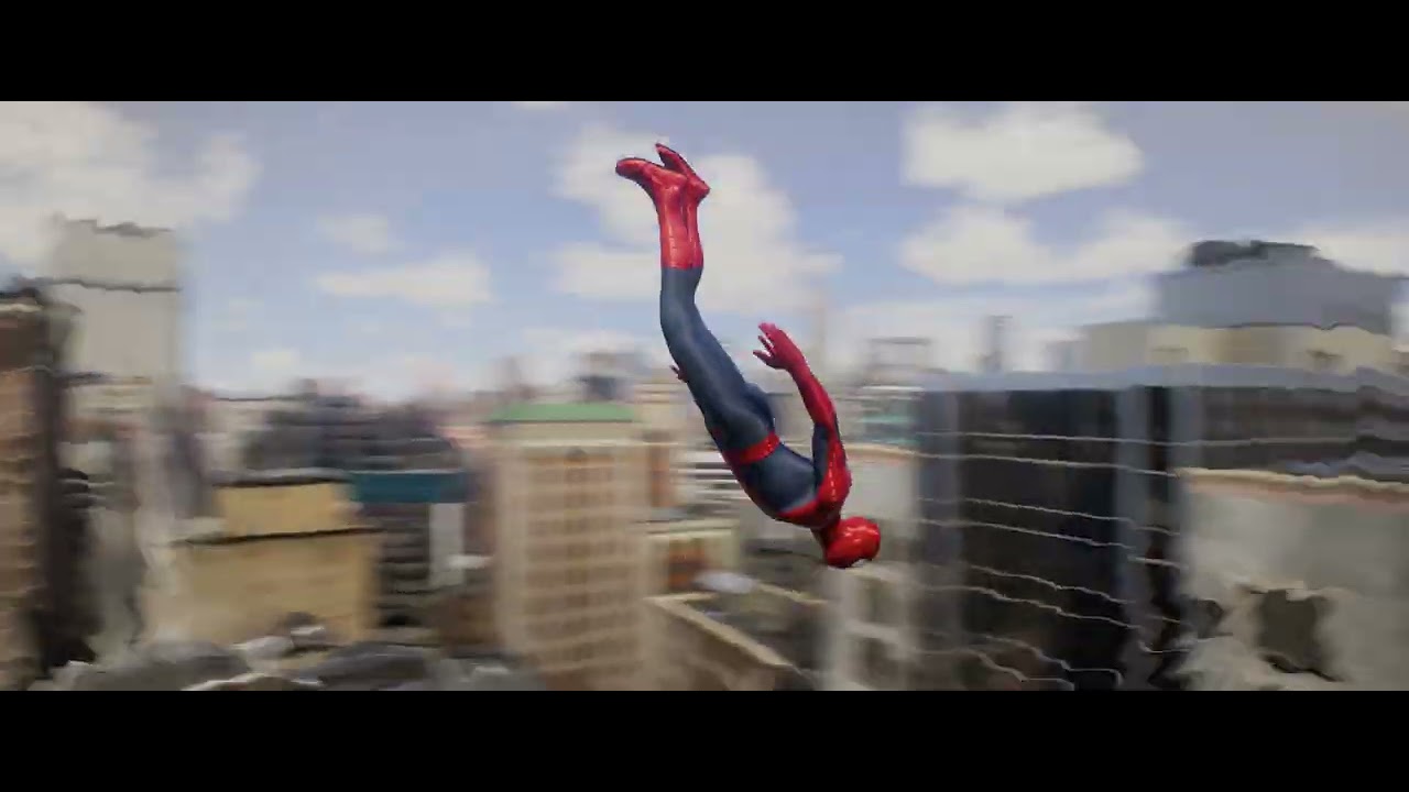 PEter PArker Swiniging Low to That Ground