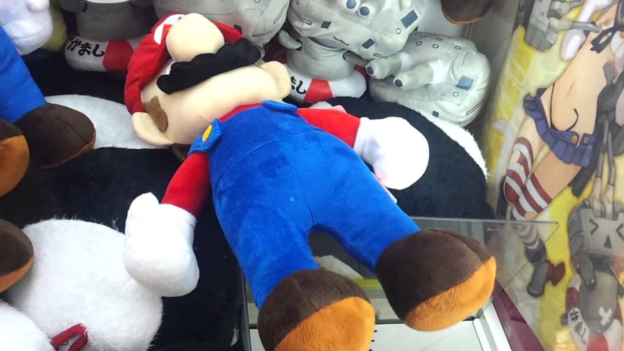 UFOキャッチャー#116  でっかいマリオゲット！ 【Super Mario Bros.】Japanese Claw Machine