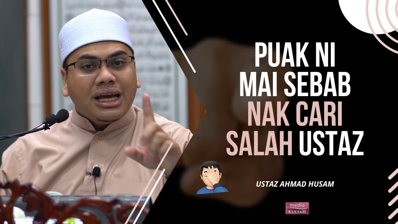 Ustaz Ahmad Husam - Dah la bodoh, mengaji takmau! 🤦🏻‍♂️