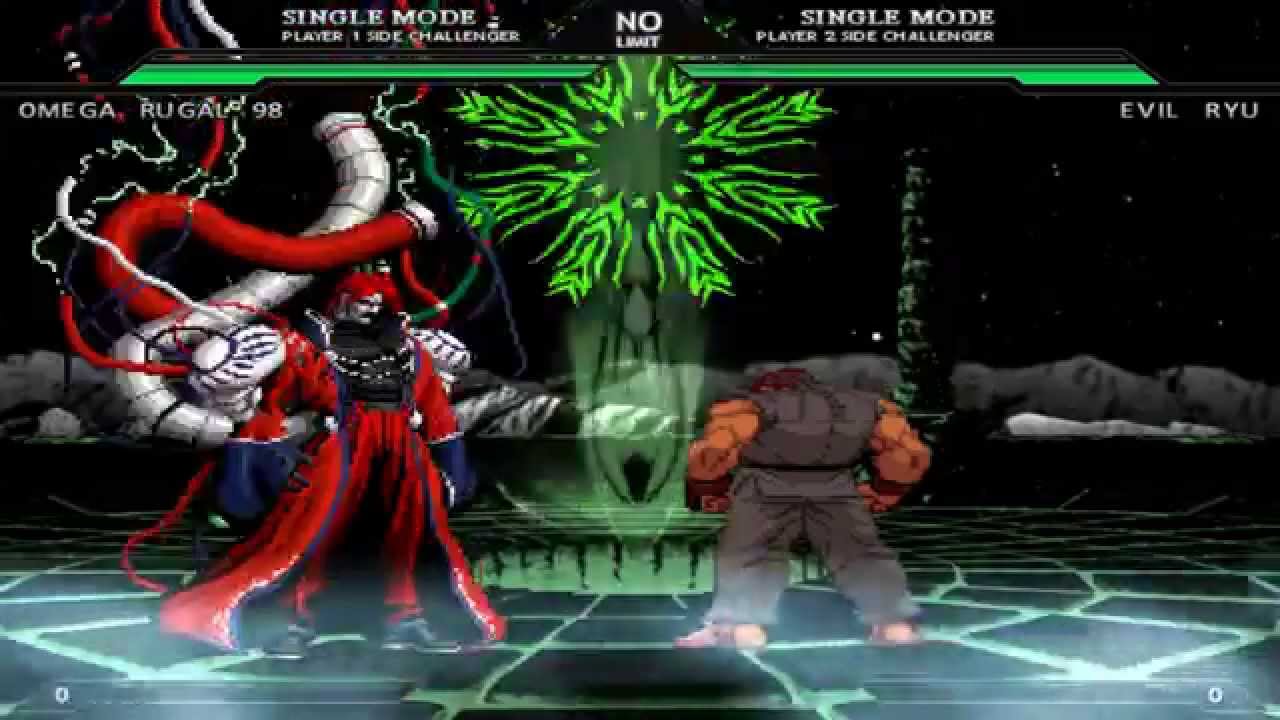 [KOF VS. Street Fighter] Omega Rugal 98 VS Evil Ryu