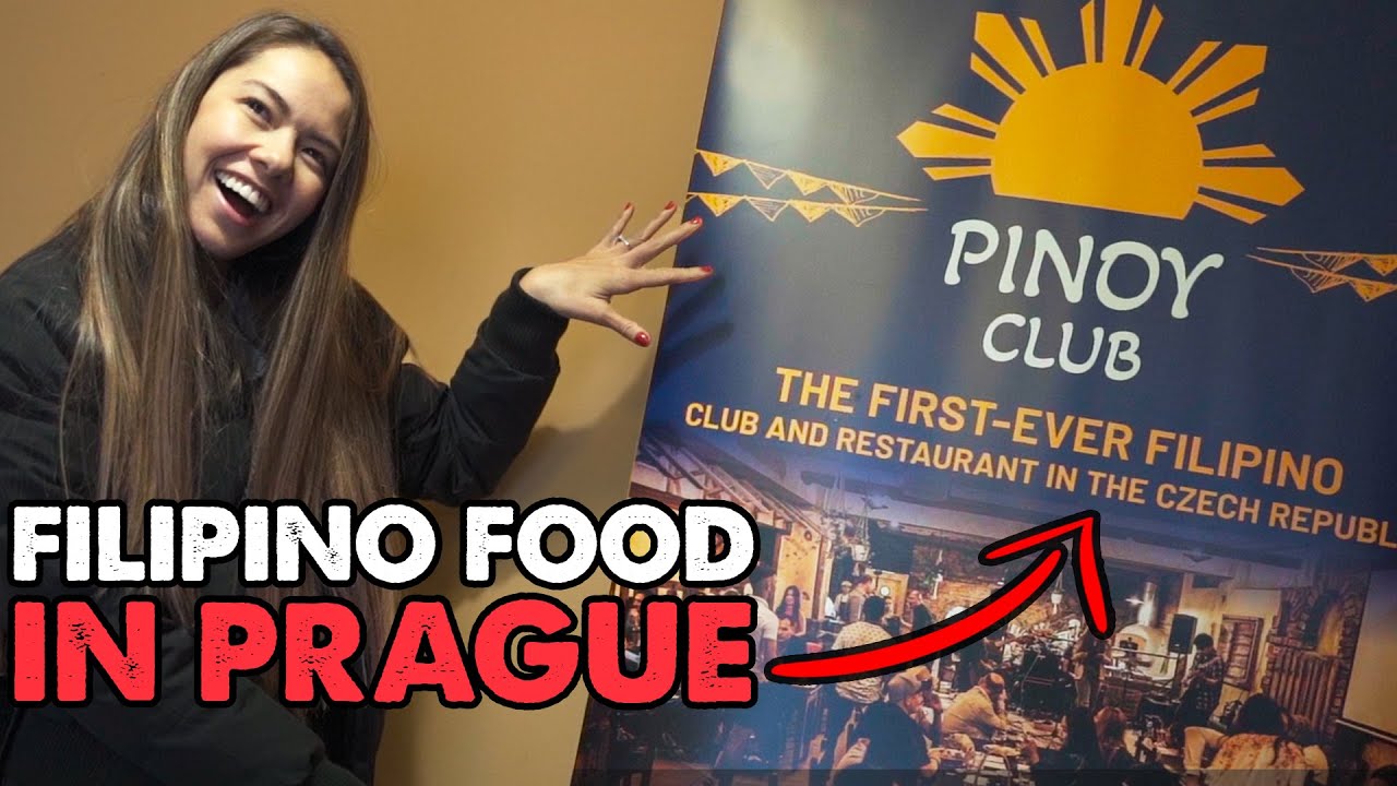 EXPLORING FILIPINO FOOD IN PRAGUE! PINOY CLUB CZECH REPUBLIC!