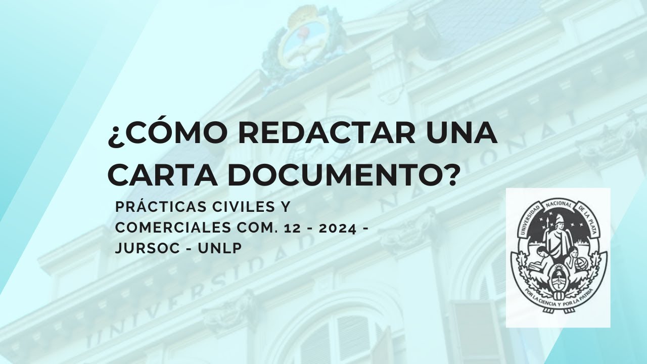 ¿Cómo redactar una carta documento? ¿Cómo contestar una carta documento?