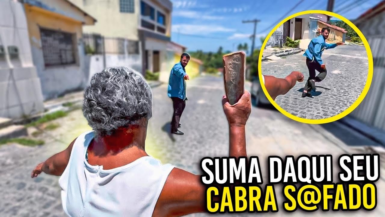 MARIA BRABA PEGOU UMA PEDRA PRA JOG@R EM DIDINHO E EXPULSA ELE DE CASA | DIDINHO 