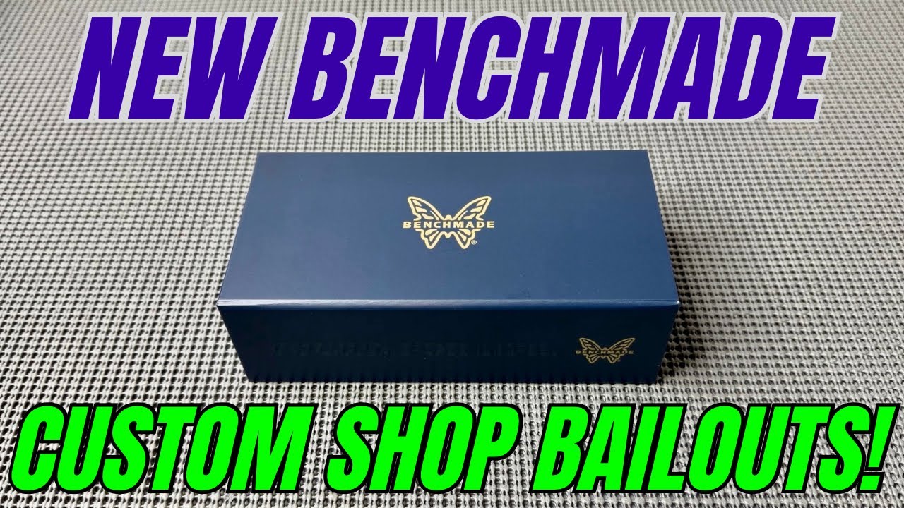 Benchmade Bailout Now In The Custom Shop! 
