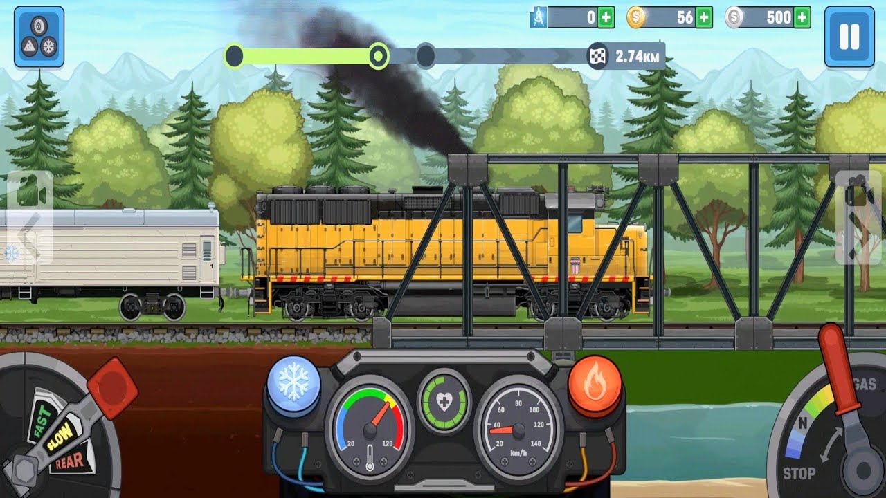 Train Simulator 2 🚆 | Meat & Potato Cargo Mission | Android IOS Gameplay