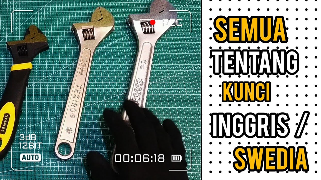 Kunci inggris / Adjustable wrench