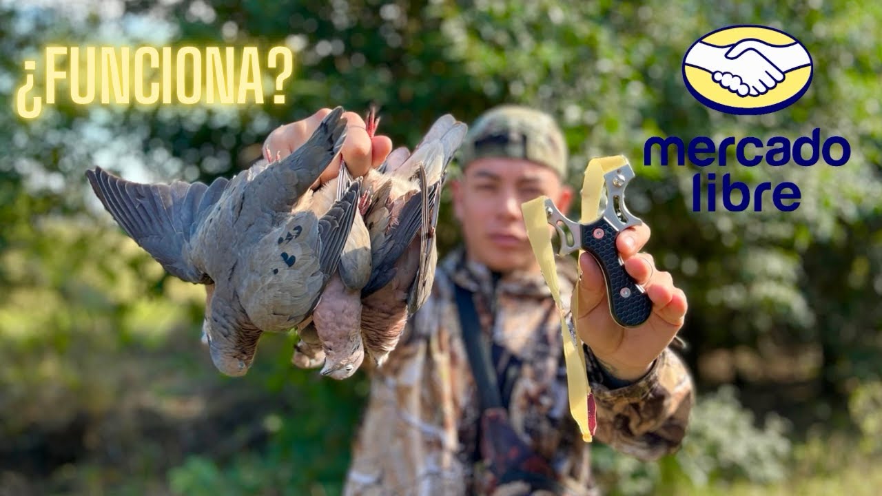 CAZANDO con la GOMERA MÁS VENDIDA de MERCADOLIBRE 🎯🔥 | CAZA y COCINA 🍗