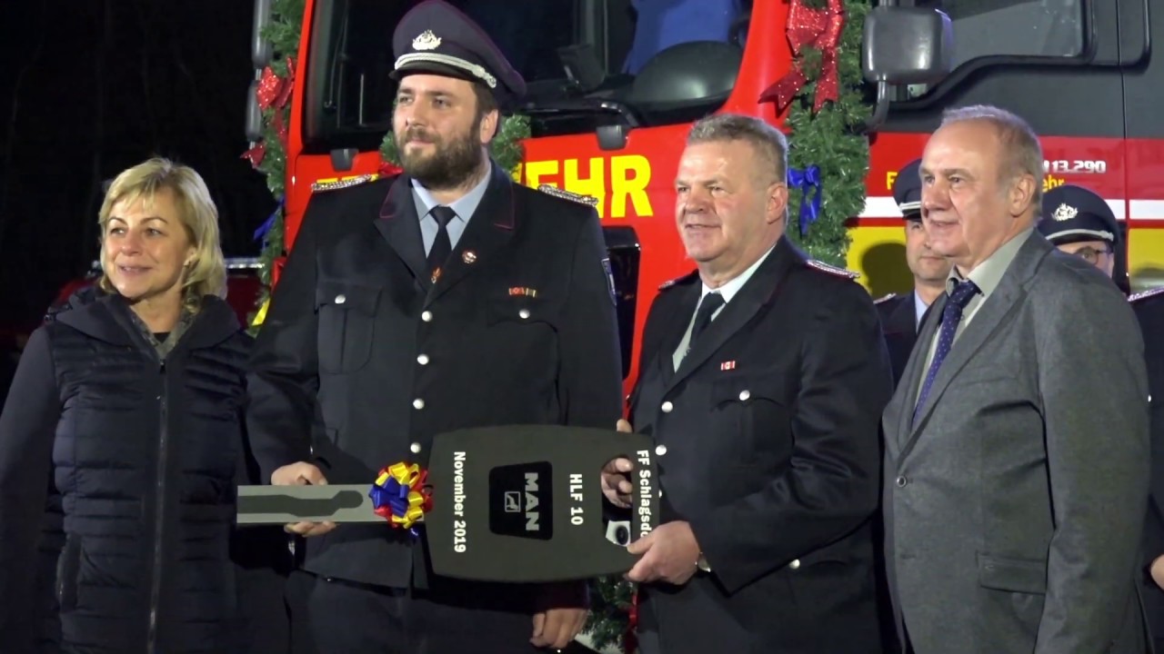 Die Feuerwehr in Schlagsdorf erhält ein neues Hilfleistungslöschgruppenfahrzeug (HLF).