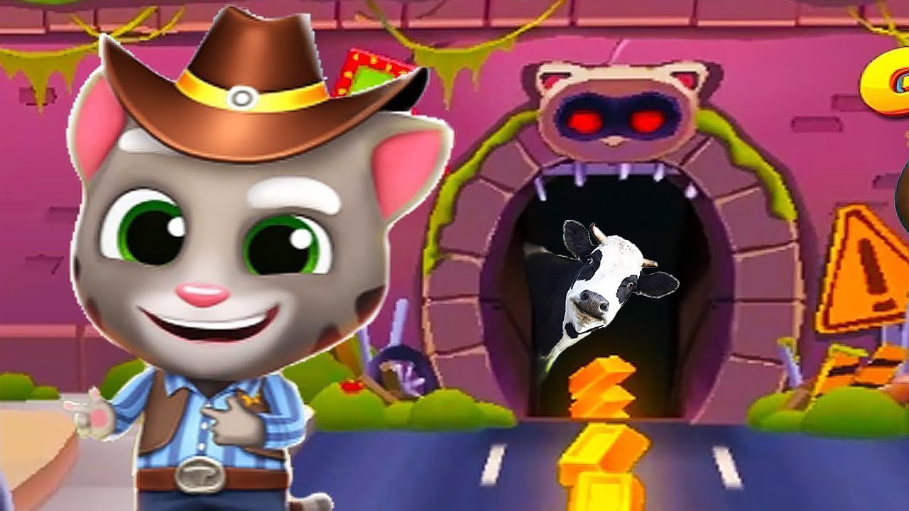 Talking Tom Gold Run 2020 - CRAZY COW