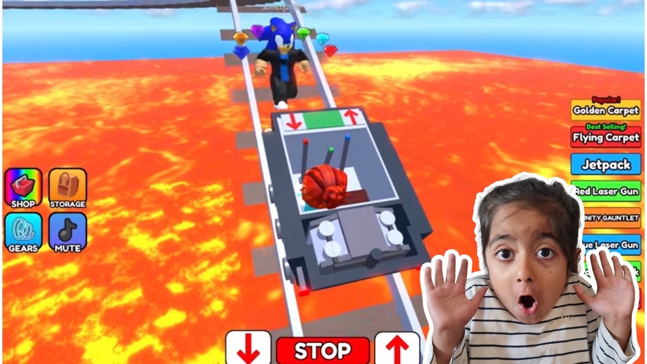 SURVIVING ROBLOX LAVA CHALLENGE!