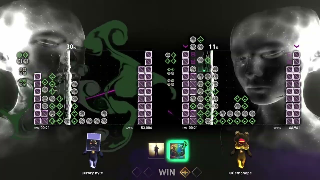 [LUMINES ARISE DEMO] gangster ass versus clutch