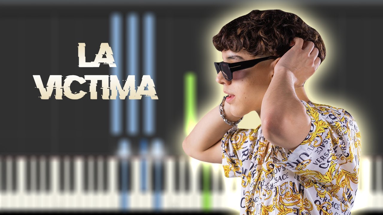 Xavi - La V&iacute;ctima | Instrumental Piano Tutorial / Partitura / Karaoke / MIDI