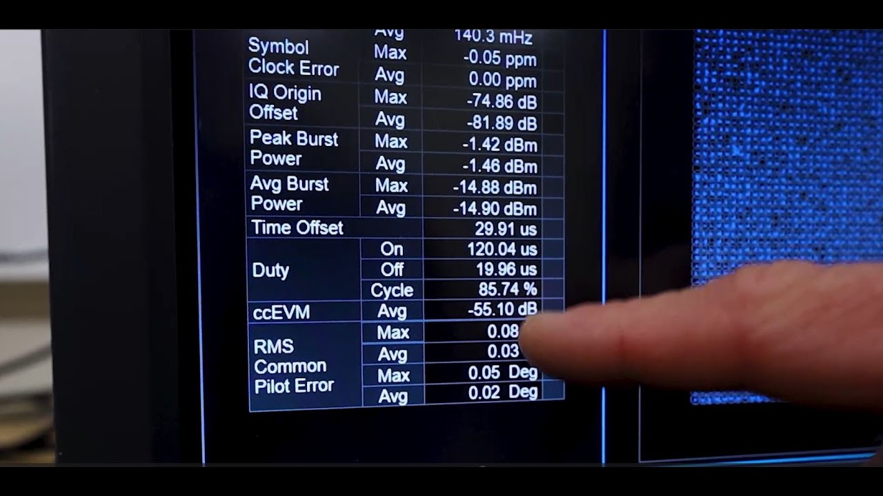 Измерение кросс-коррелированного EVM (ccEVM) с использованием анализаторов Keysight