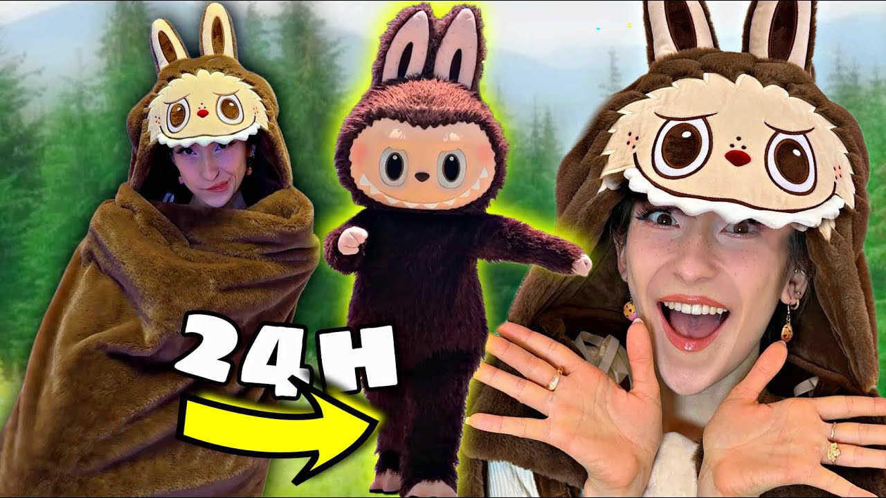 ZOSTAŁAM LABUBU NA 24H!