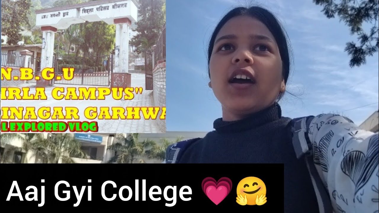 To day College 💞#HNB  University Srinagar ghrdwal❤️