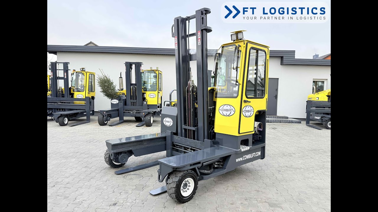 W202 | FOUR WAY FORKLIFT | COMBILIFT C4000 | GAS | DUPLEX 4600 | FORK POSITIONER | FULL CABIN